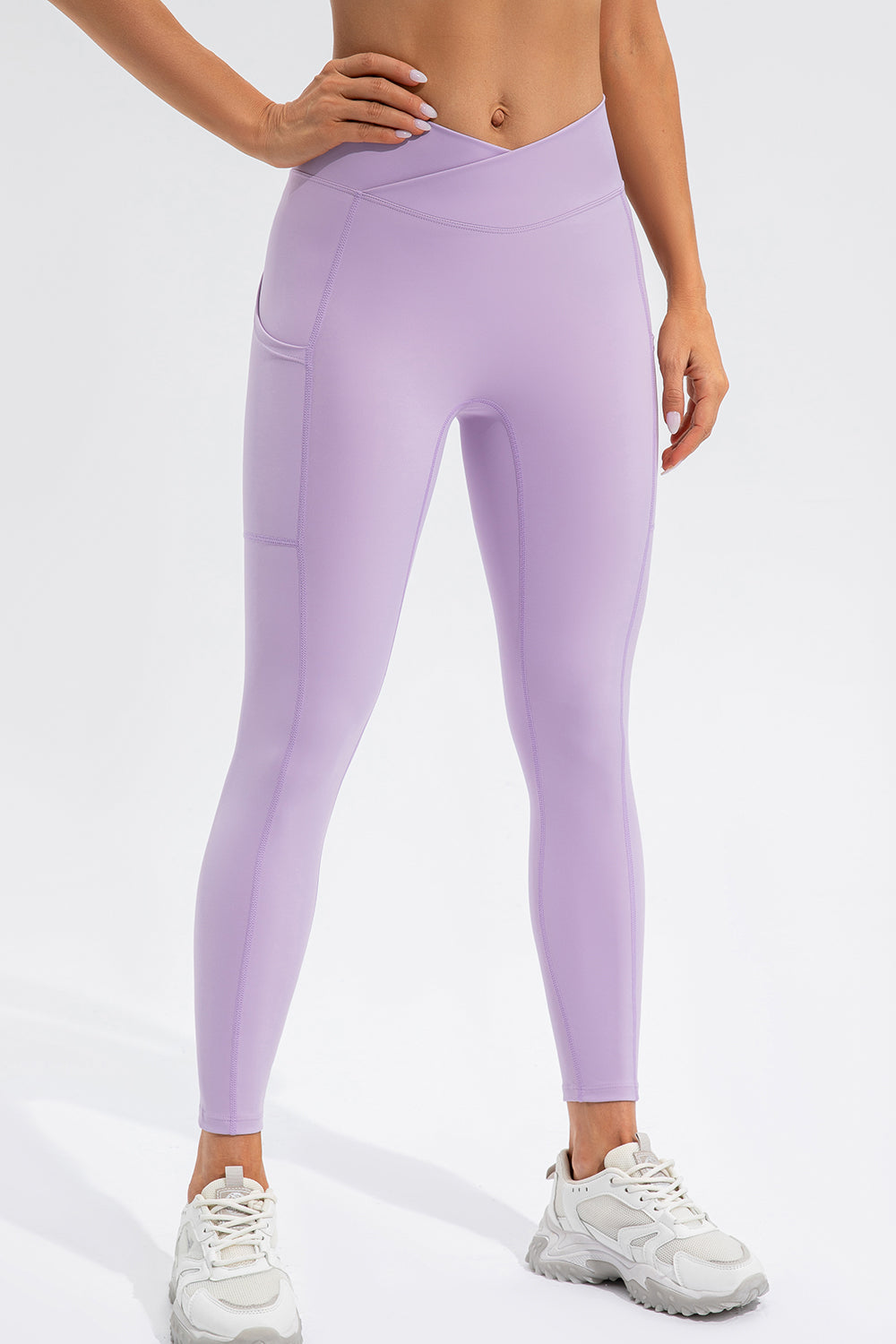 Thunder Chick Fitness High Waist Active Leggings with Pockets