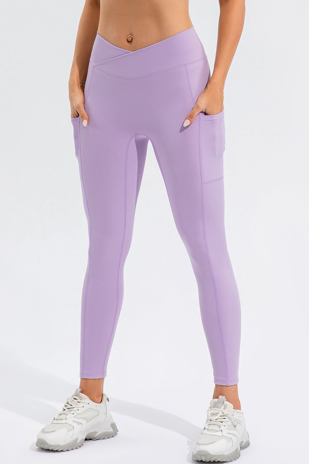 Thunder Chick Fitness High Waist Active Leggings with Pockets
