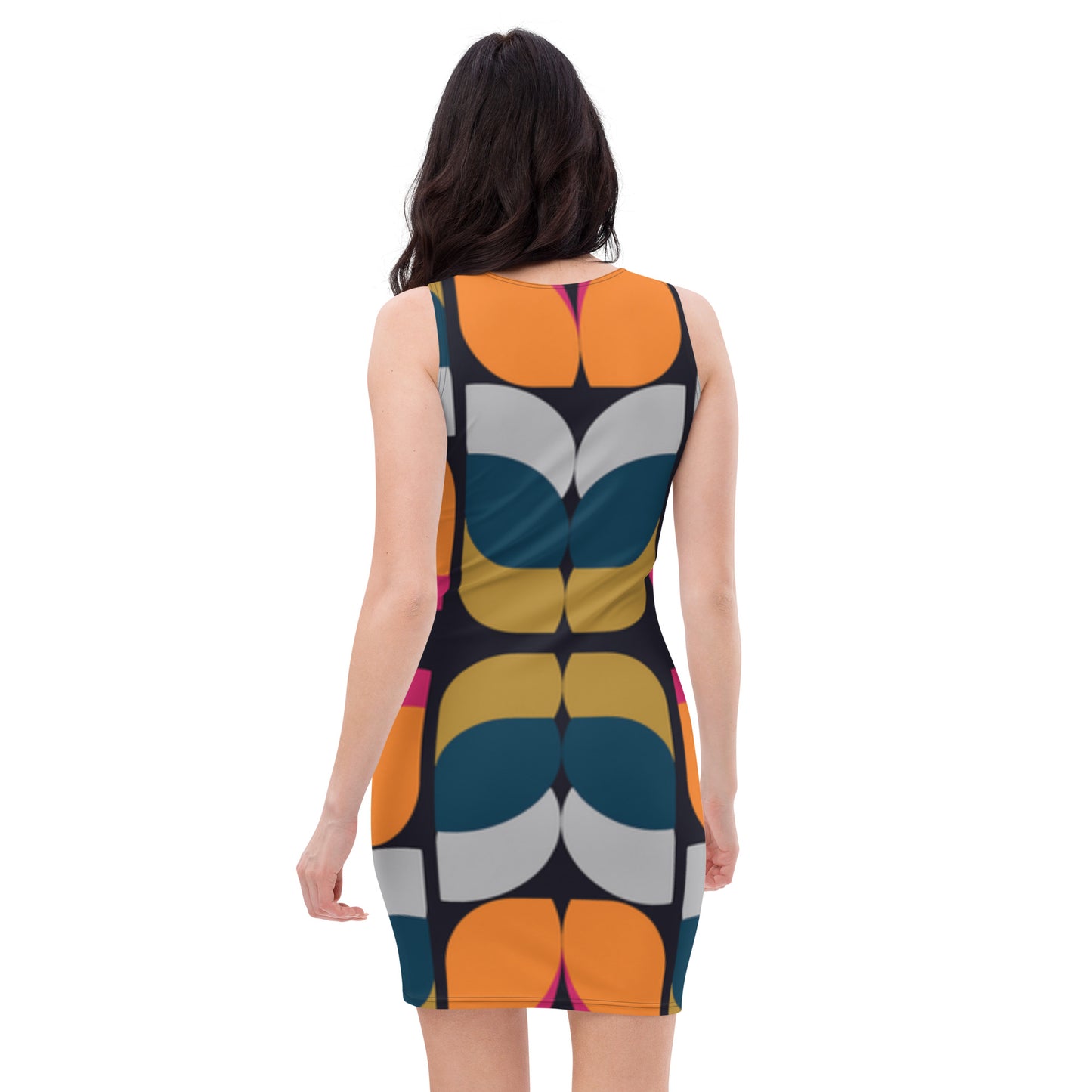 Thunder Chick Fitness 70’s Bodycon dress