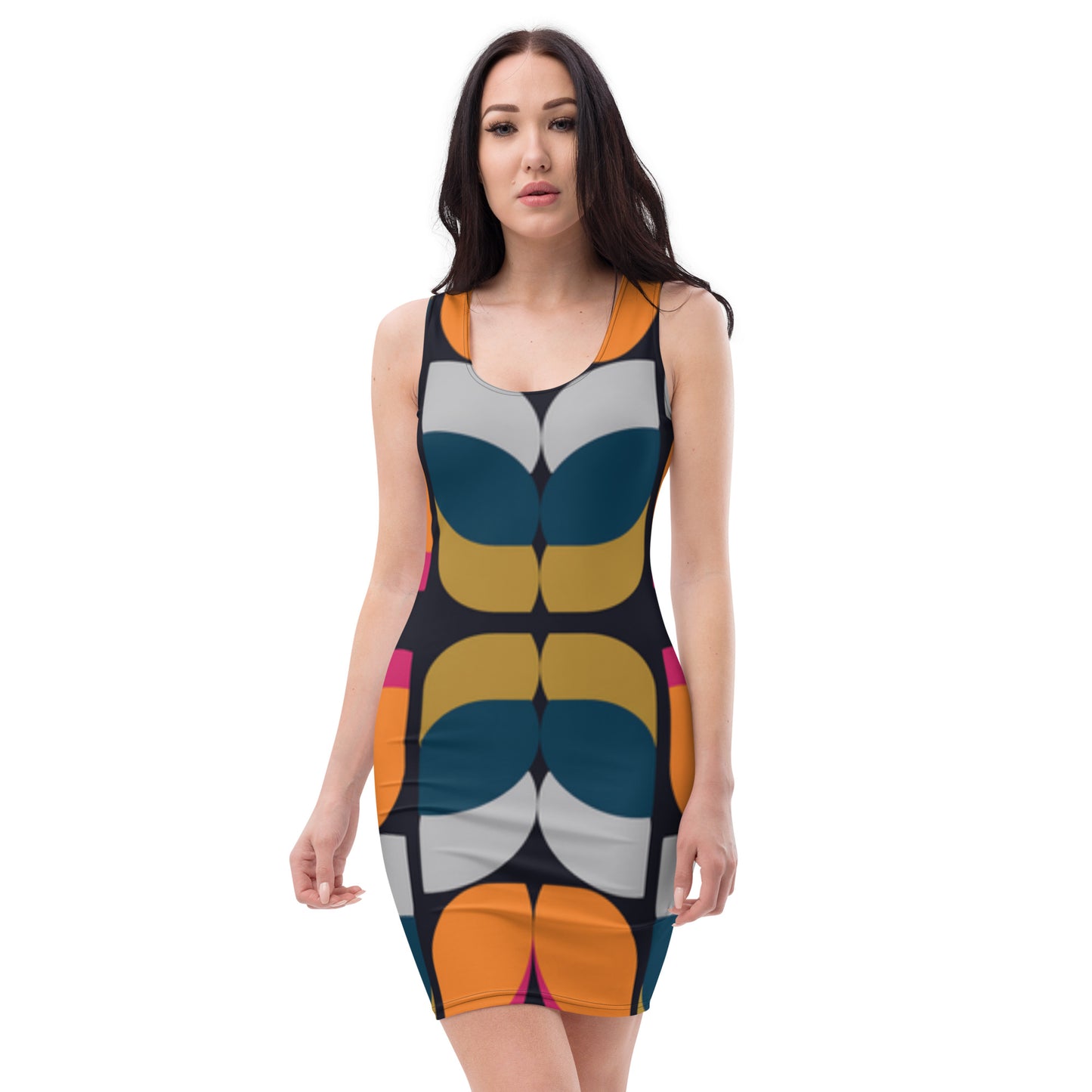 Thunder Chick Fitness 70’s Bodycon dress