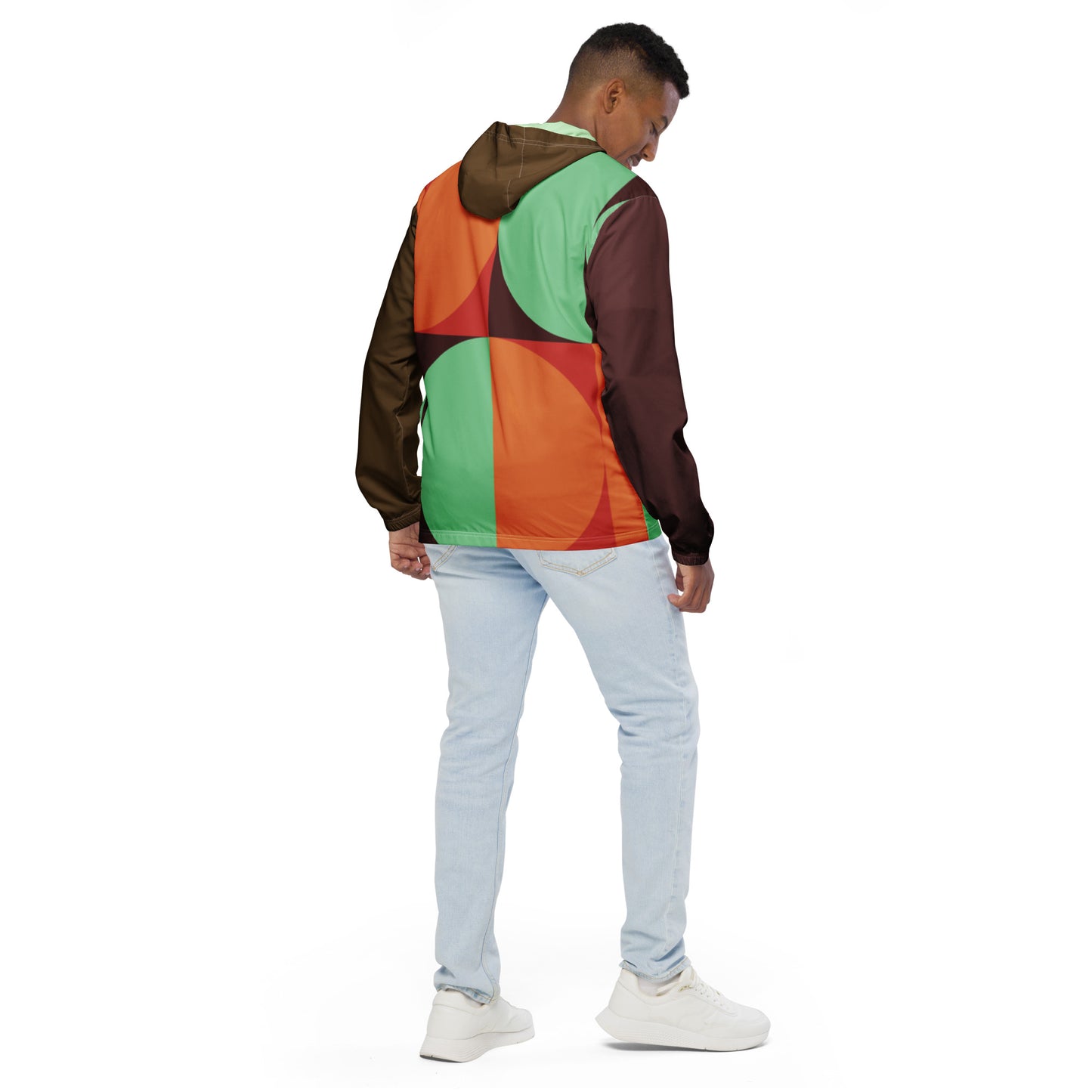 TCF Geometric Windbreaker