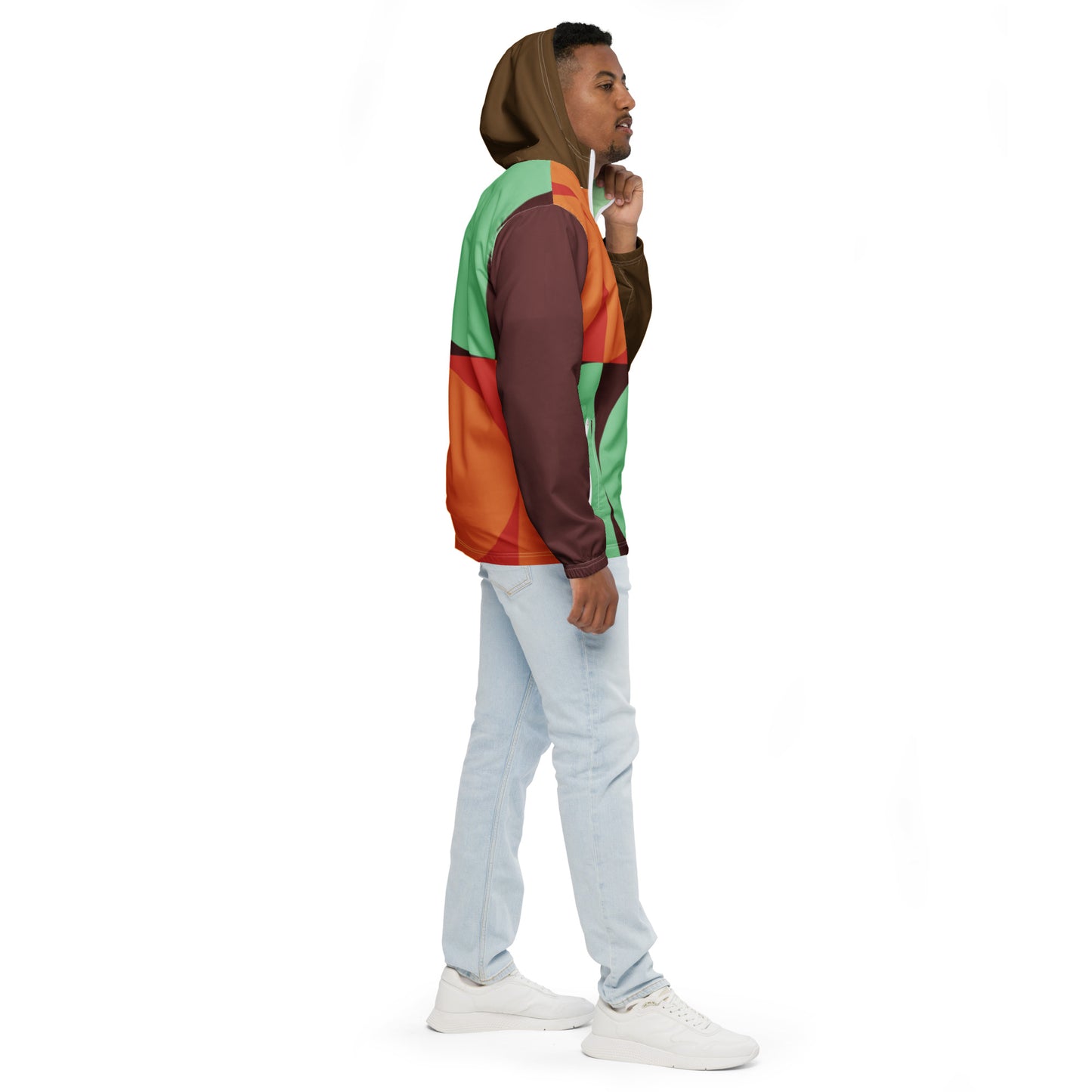 TCF Geometric Windbreaker