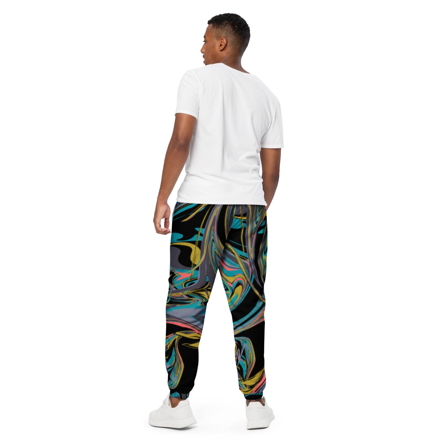 TCF Green Splash Track Pants
