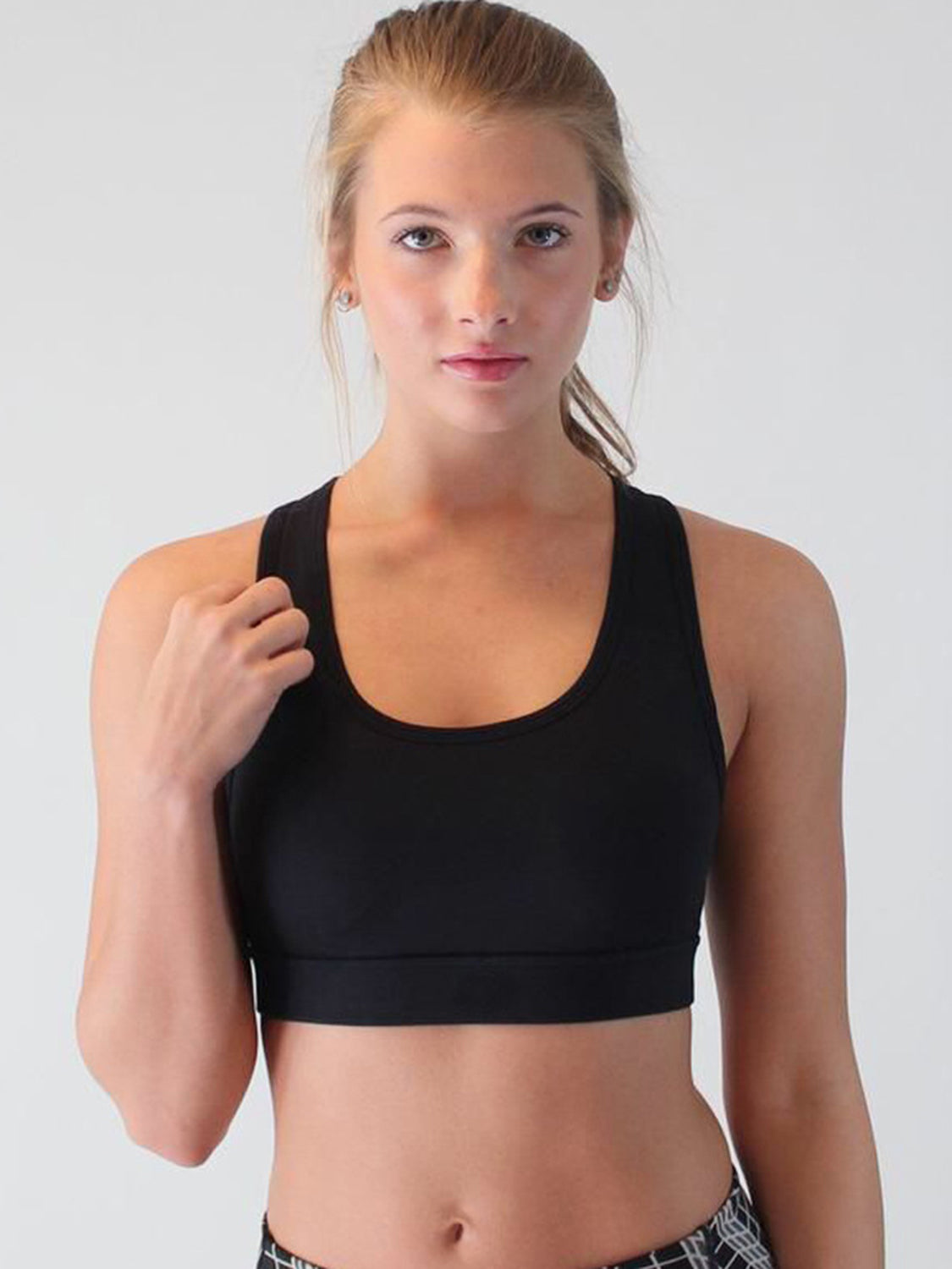 Thunder Chick Fitness Cutout Scoop Neck Active Tank