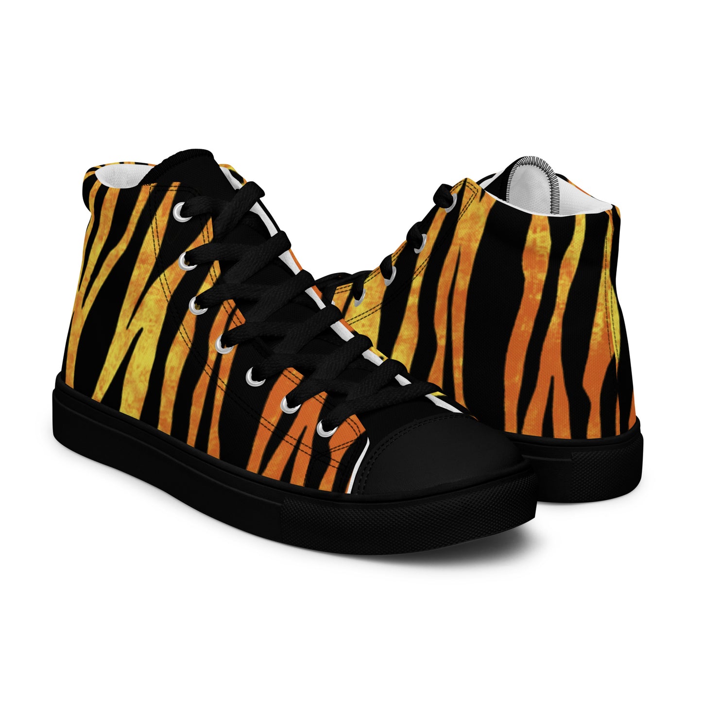 TCF Tiger High Top Canvas Shoes