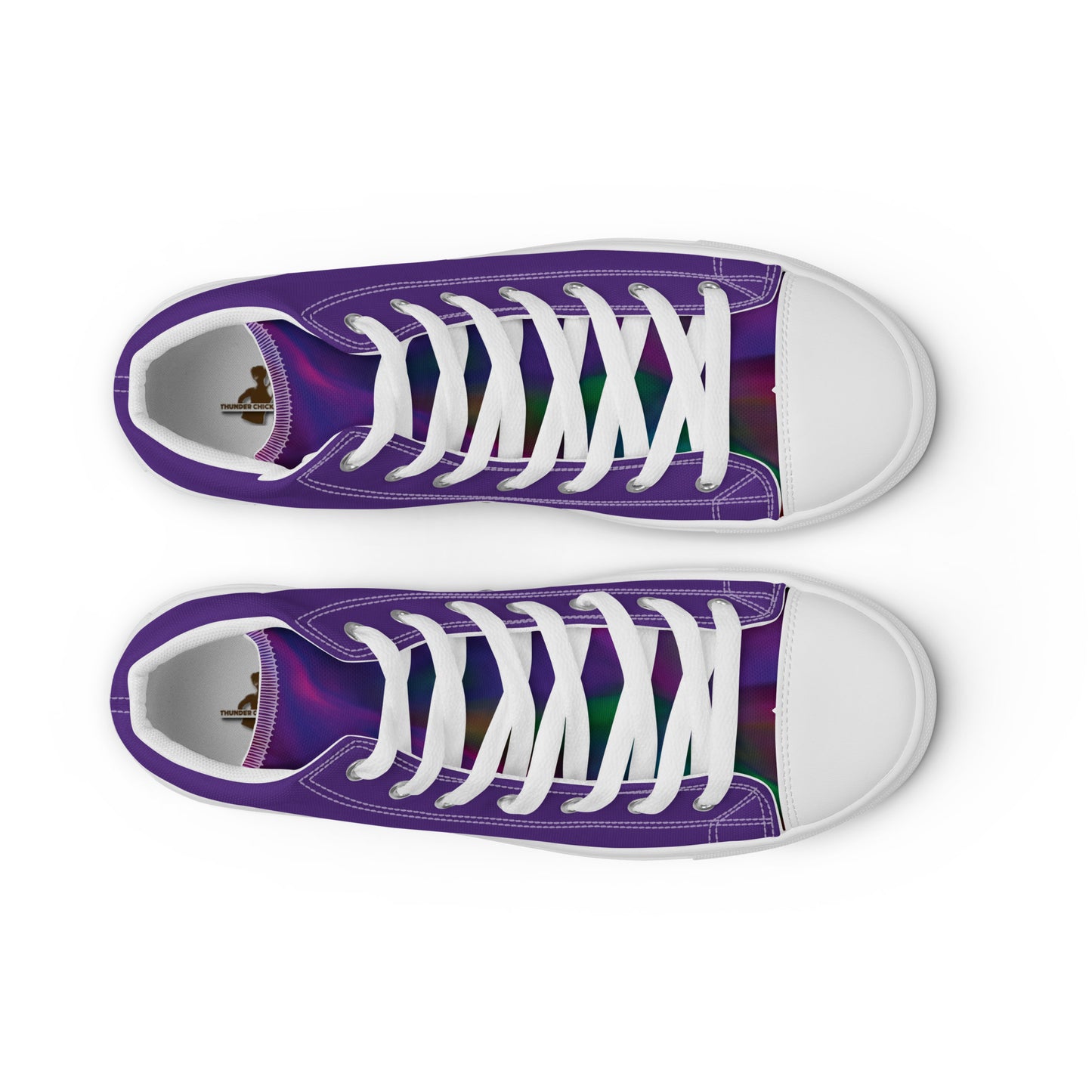 TCF Purple Passion Hightop Canvas Shoes