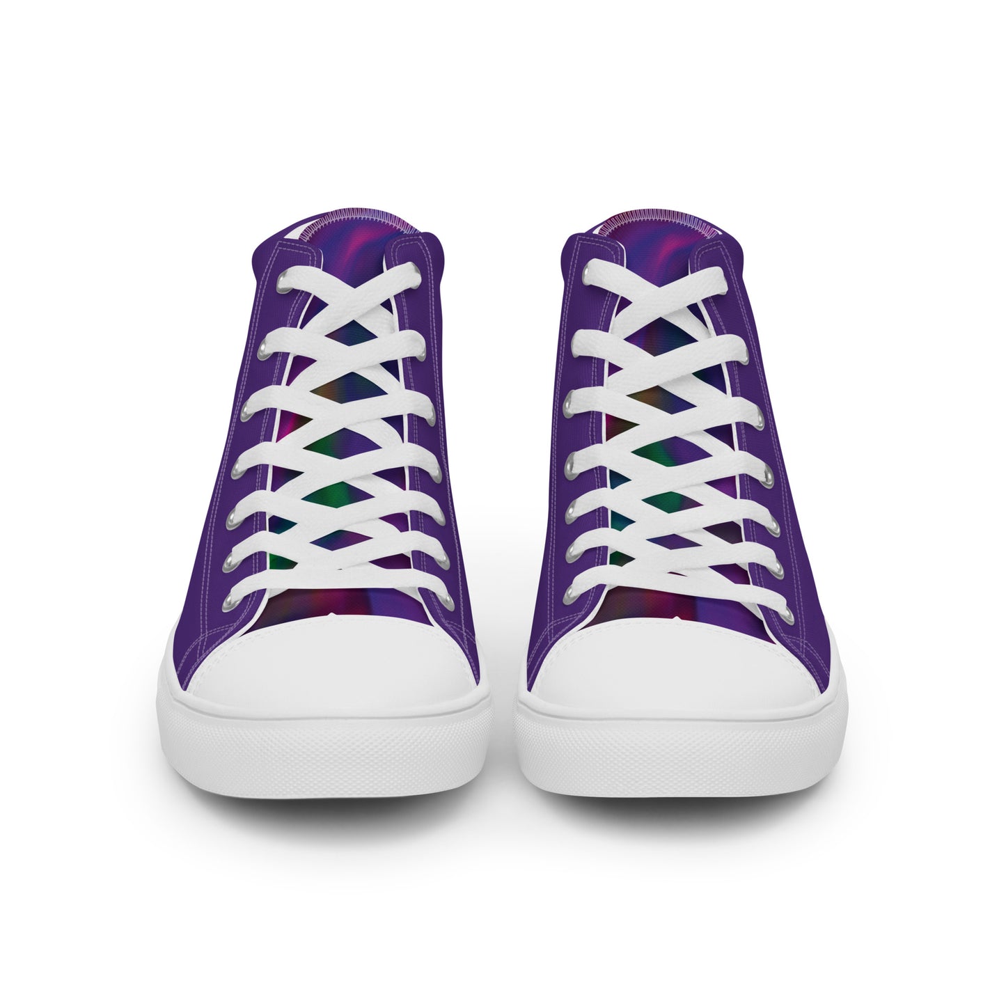 TCF Purple Passion Hightop Canvas Shoes