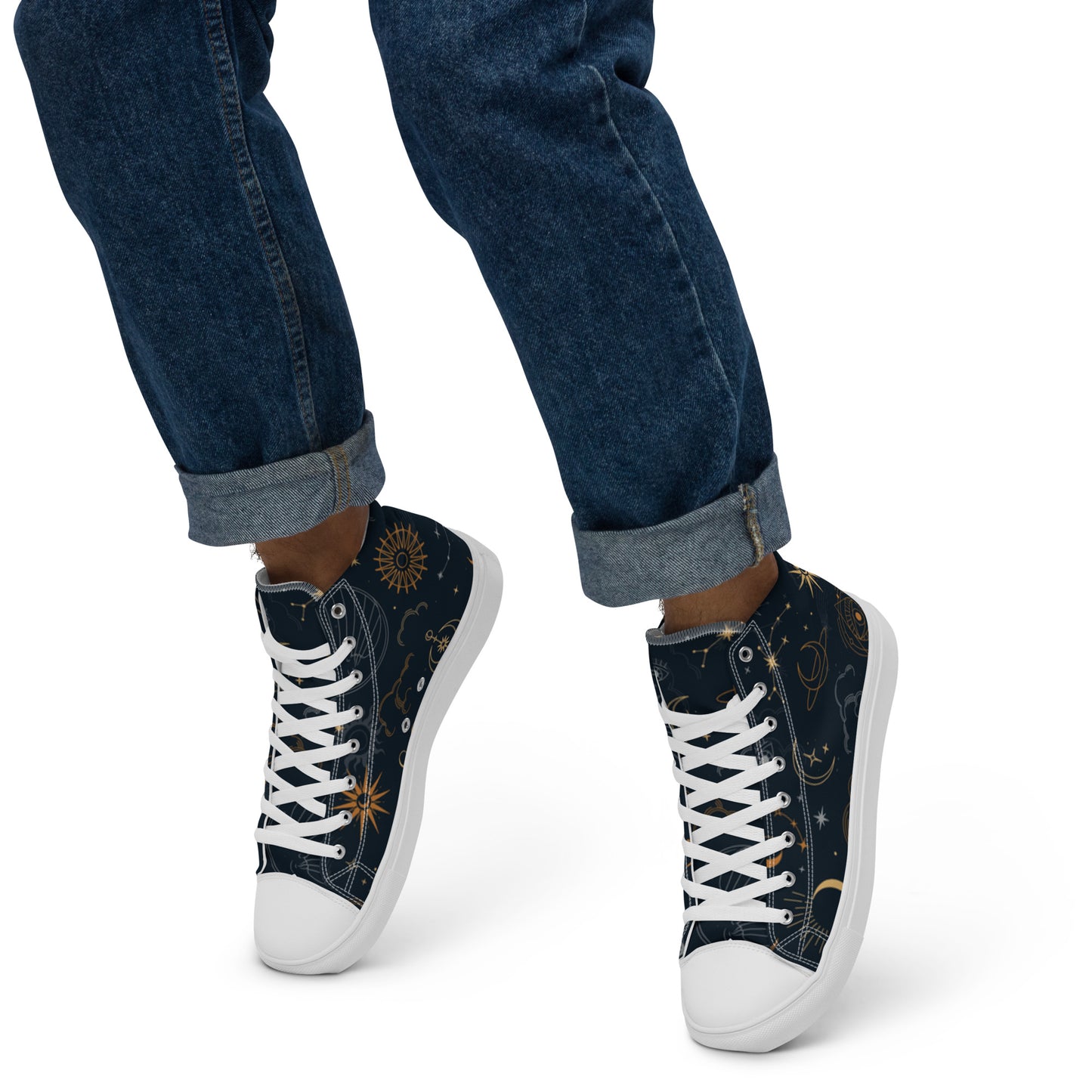 TCF Mid-Night Blue High Top Canvas