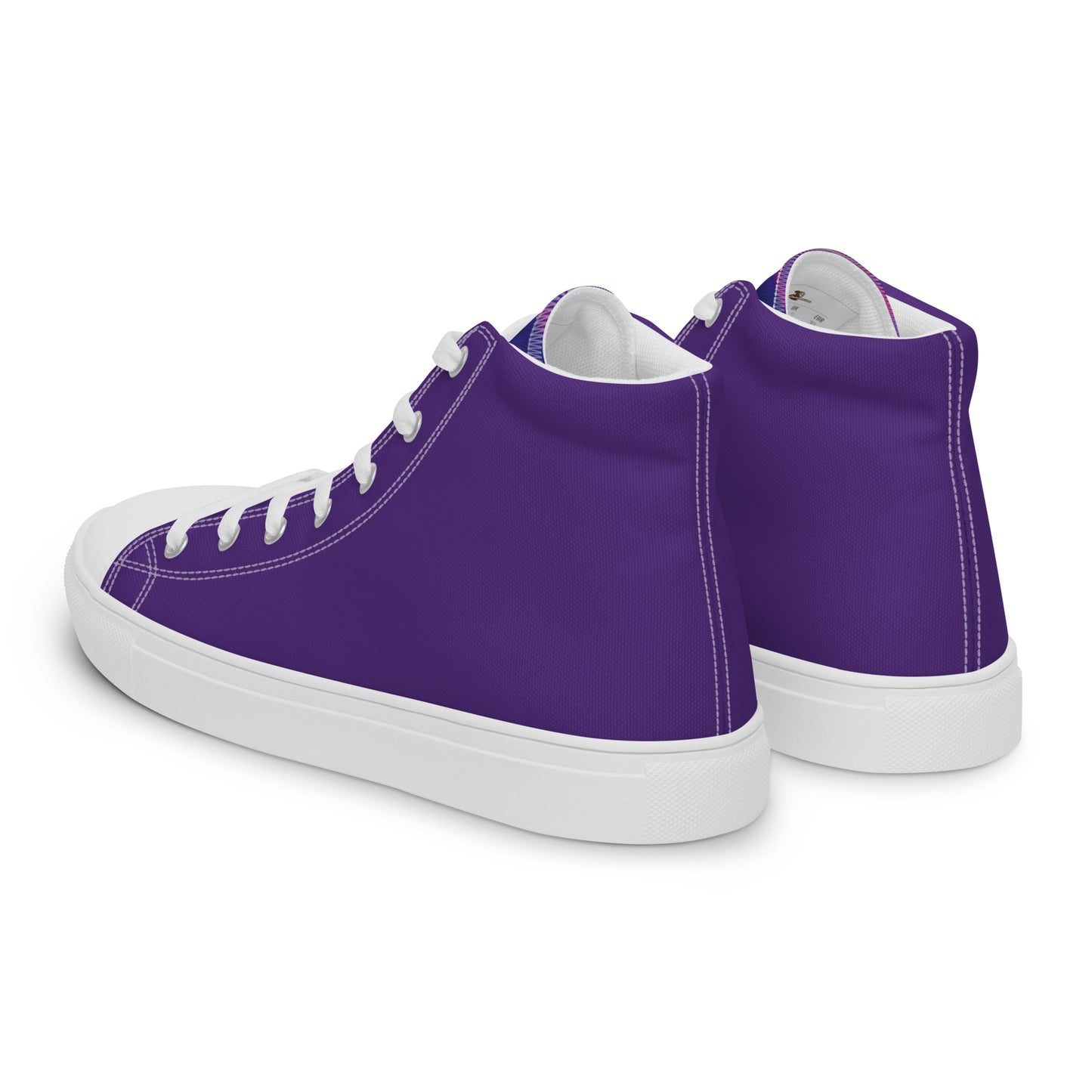 TCF Purple Passion Hightop Canvas Shoes