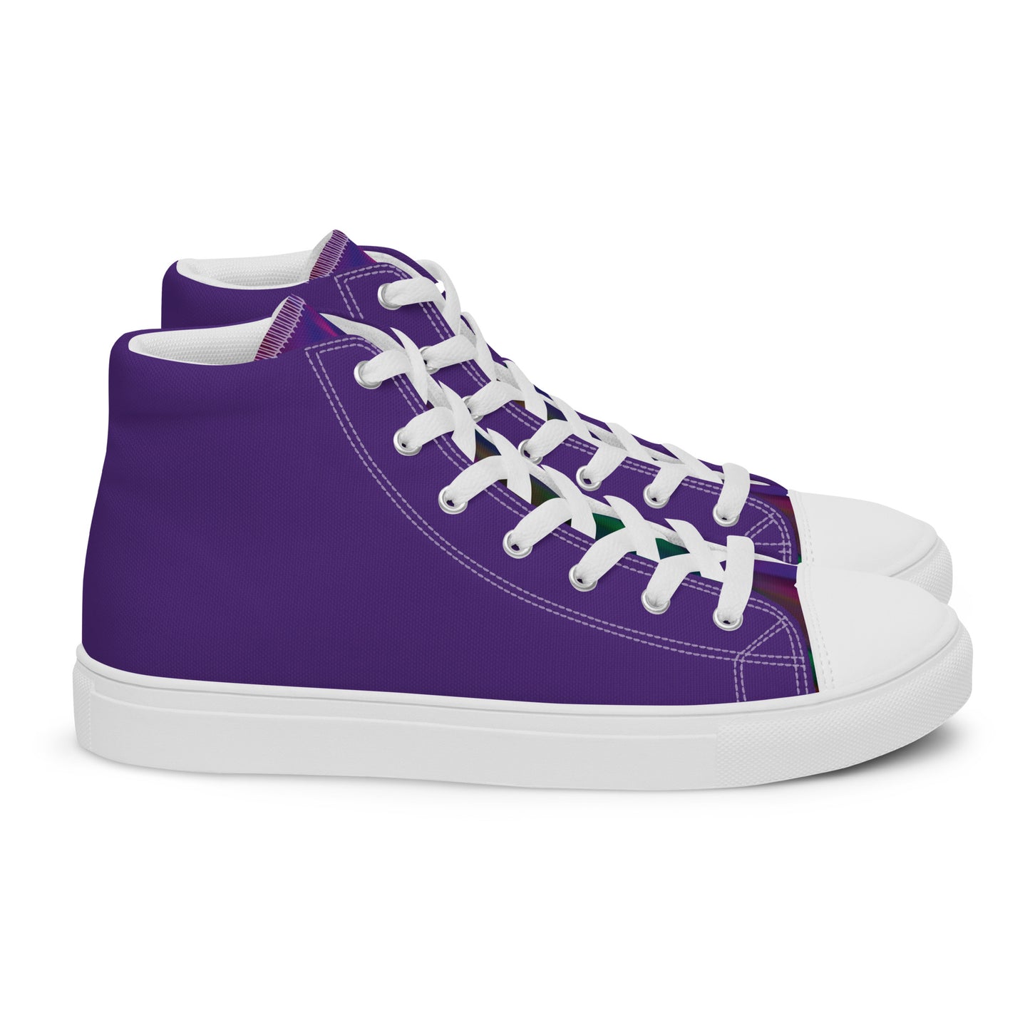 TCF Purple Passion Hightop Canvas Shoes
