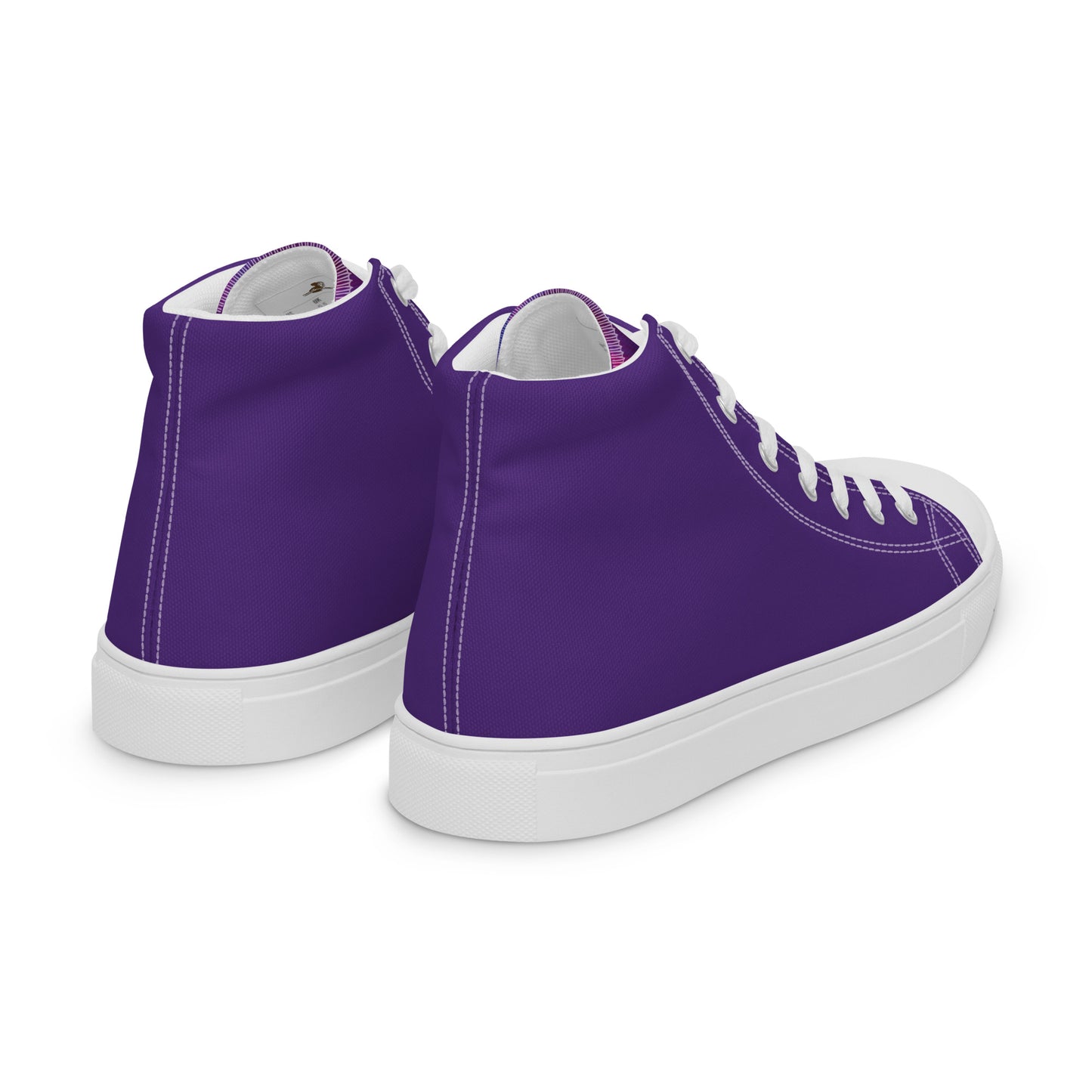 TCF Purple Passion Hightop Canvas Shoes