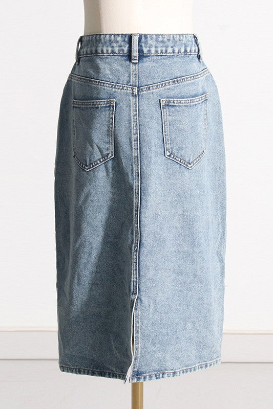 SEXY FASHION STYLE DENIM SKIRT