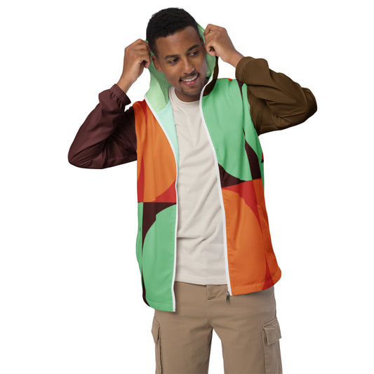 TCF Geometric Windbreaker
