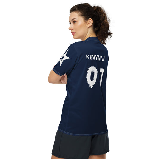 Thunder Chick Fitness KEVYNNE GIRLS IN Blue Unisex Sports Jersey