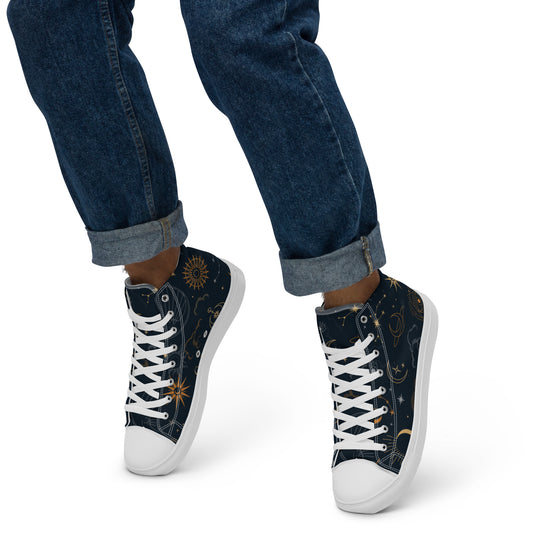 TCF Mid-Night Blue High Top Canvas