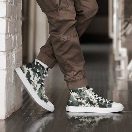 TCF Green Camo High Tops